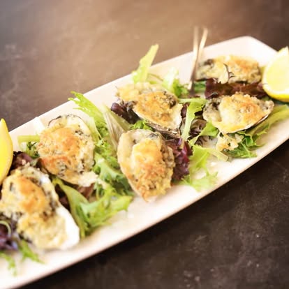 Oysters Rockefeller